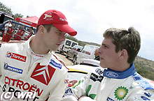 François Duval i Stéphane Prévot u Citroën-u 2005