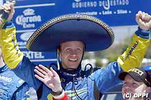 Pobeda Petera Solberga na WRC Meksiko