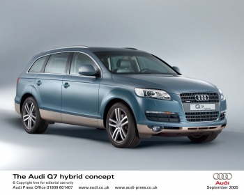 Audi Q7 – Hibridni koncept predstavljen u Frankfurtu