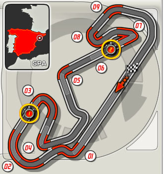 F1: Radovi na stazi Catalunya (Barcelona)