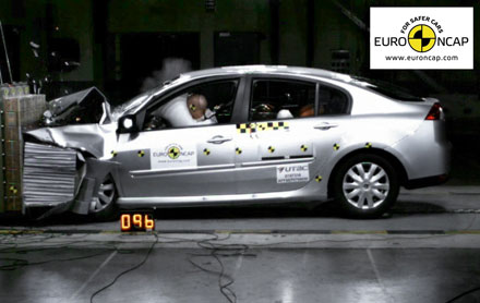 Renault Laguna: odlični NCAP rezultati