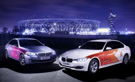 BMW – olimpijska flota stiže u London