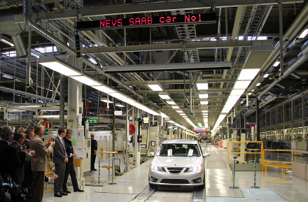 Saab obnovio proizvodnju u Trolhatanu