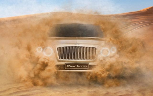 Bentley najavio SUV model prvom slikom