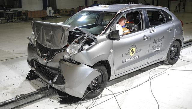 Euro NCAP: Tri zvezdice za Suzuki Baleno