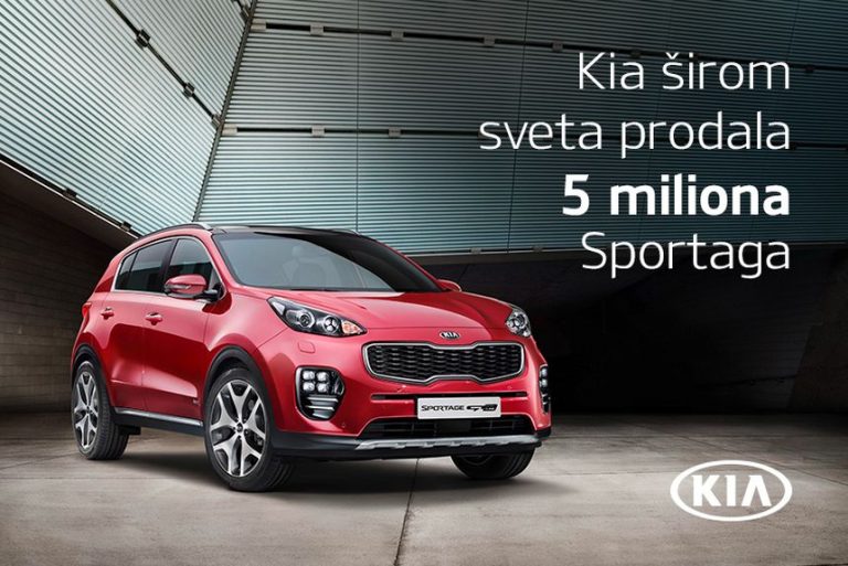 Kia prodala 25 miliona modela Sportage