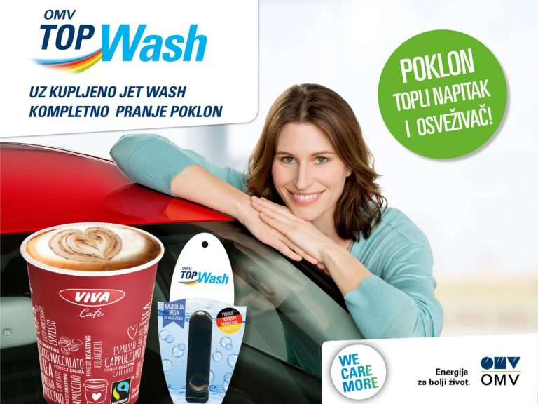 OMV unapređuje Top Wash perionice na stanicama u Srbiji