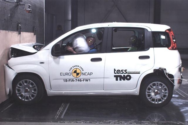 Fiat Panda pala na Euro NCAP testu
