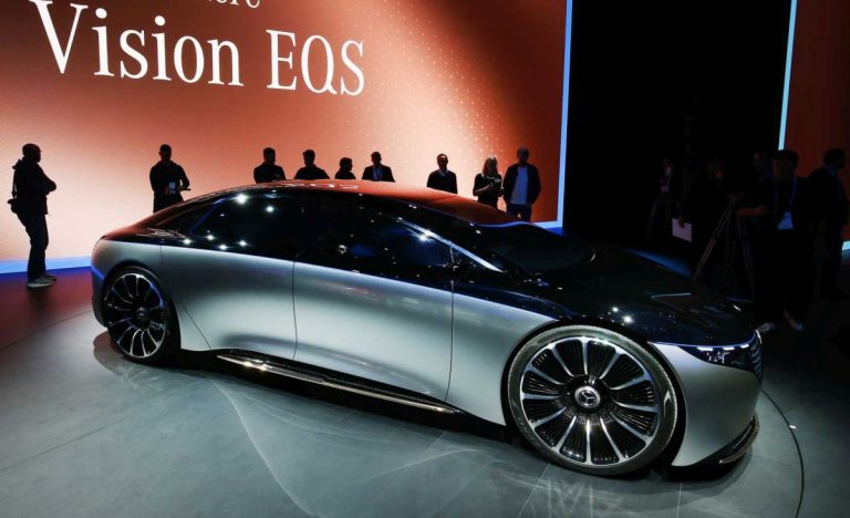 Frankfurt: Mercedes Vision EQS