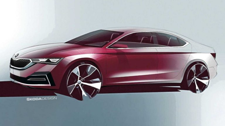 Zvanične skice nove Škode Oktavije