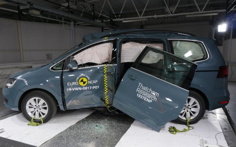 Euro NCAP: Četiri zvezdice za Volkswagen Sharan