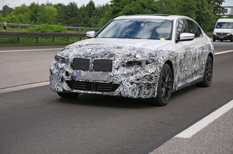 Špijunski snimci električne BMW Serije 3