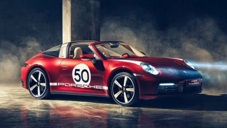 Porsche 911 Targa 4S u retro stilu