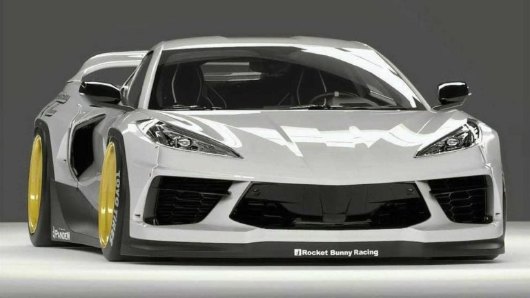 Pandemov aero paket za Corvettu C8