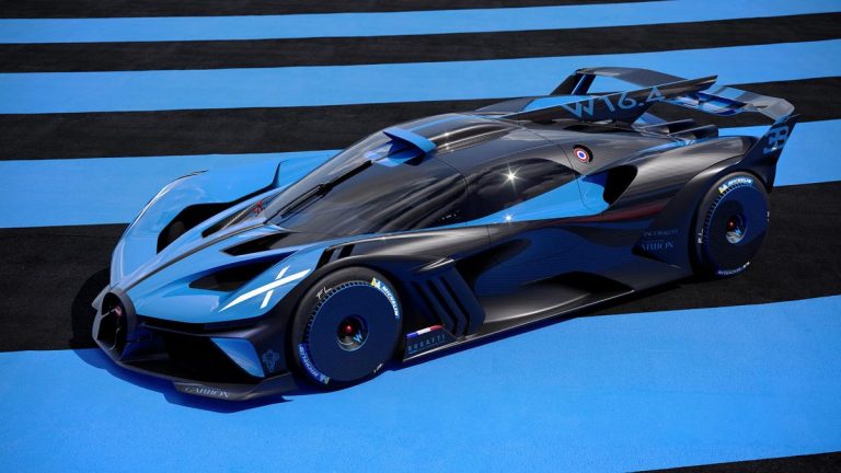 Bugatti Bolide napravljen samo za stazu