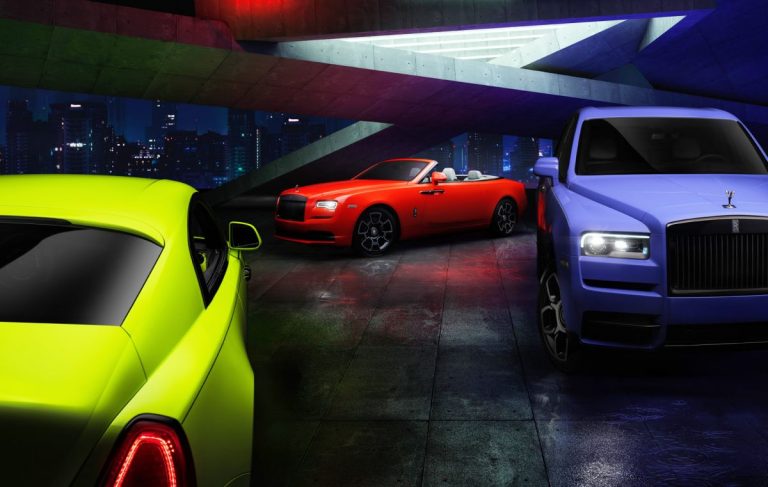 Rolls-Royce modeli u neonskim bojama