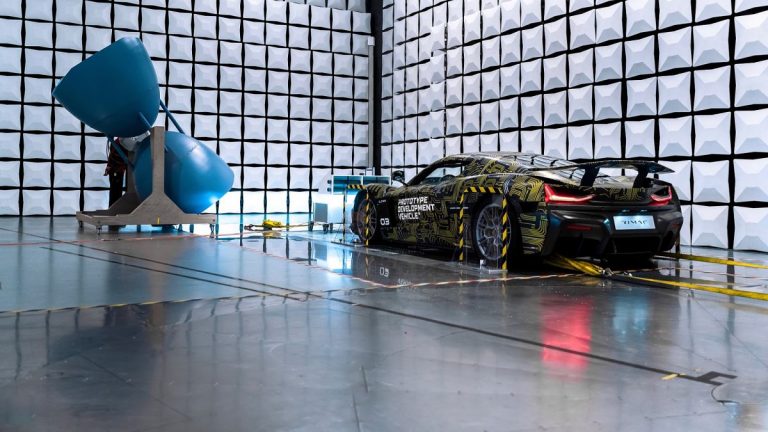 Rimac testira elektromagnetne emisije