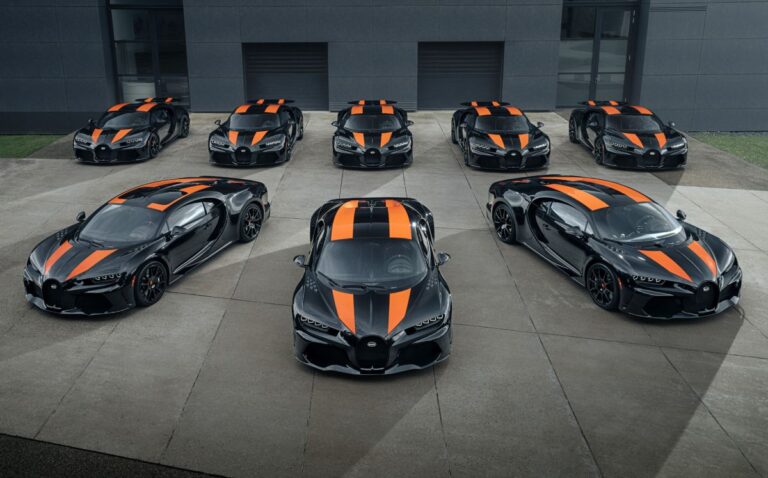 Bugatti napravio osam Chirona Super Sport 300+
