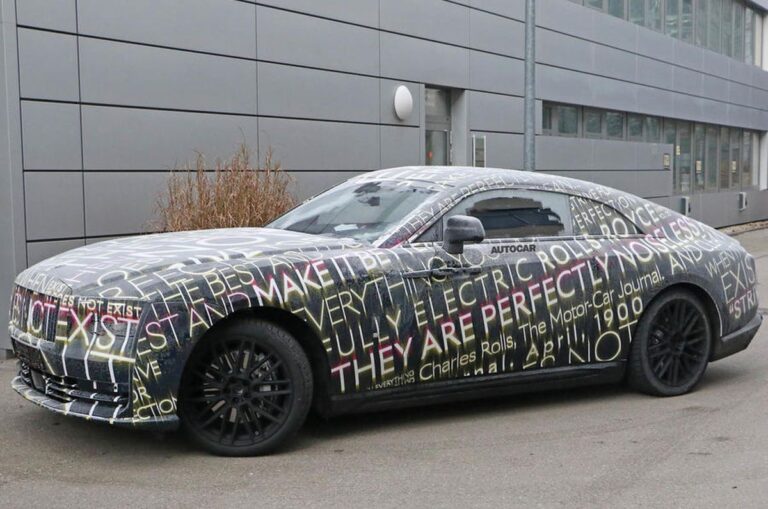 Rolls-Royce Spectre – špijunski snimci