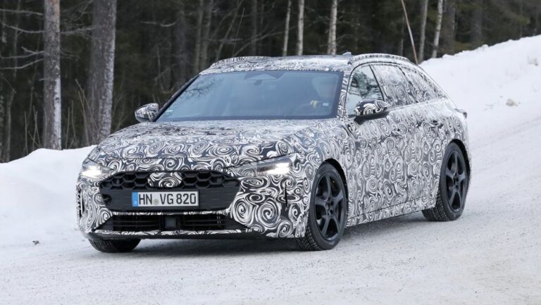 Špijunski snimci novog Audija A4