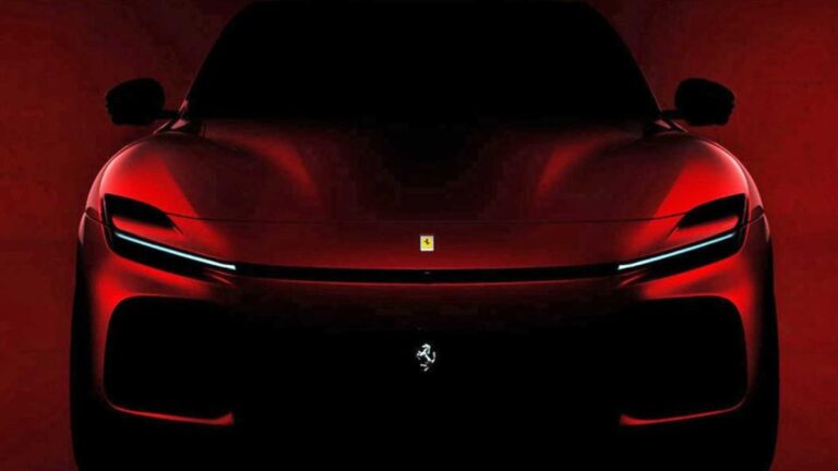 Ferrari Purosangue – prva zvanilčna slika