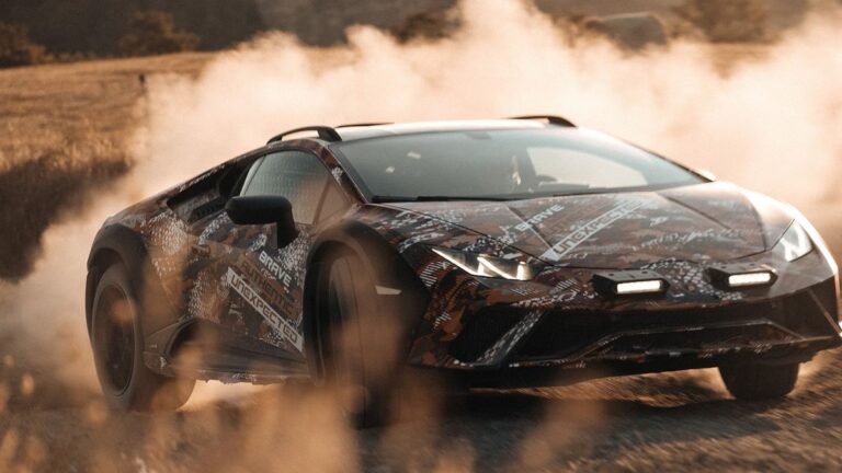 Lamborghini priprema Huracan za prašnjave puteve