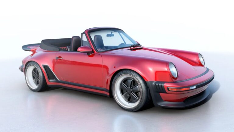 Singer Turbo Study i kao kabriolet